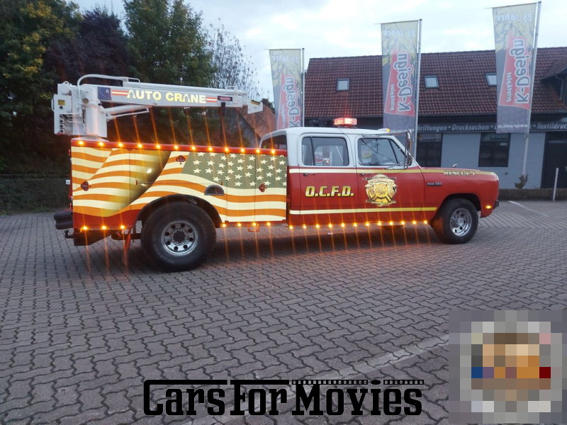 CarsForMovies | Dodge D350 Fire Truck 1985 USA Rot Schwarz Einsatzfahrzeug Feuerwehrfahrzeug West Rheinland-Pfalz 7127 showcar hiphop